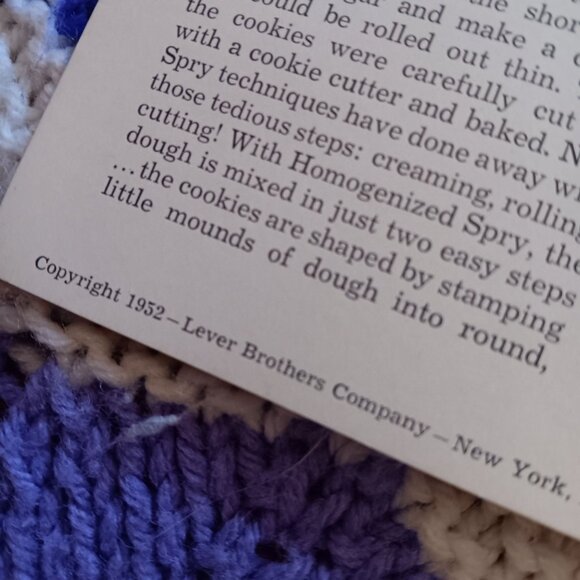 Aunt Jennys Old-Fashioned Christmas Cookie Recipe Book 1952 Vintage - Picture 4 of 7